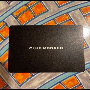 SOLD Club Monaco $99 Gift Card